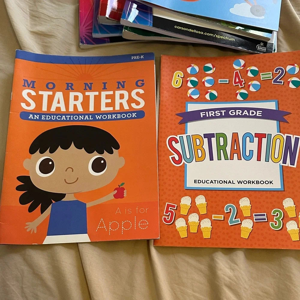 First Grade Subtraction Educational Workbook - Picture 2 of 11